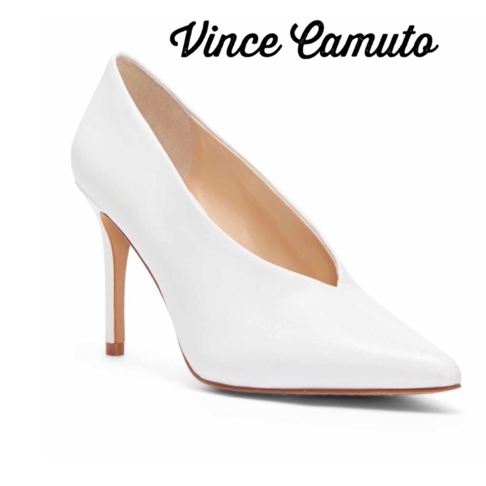 Vince Camuto White Nights Heels Pumps Modern